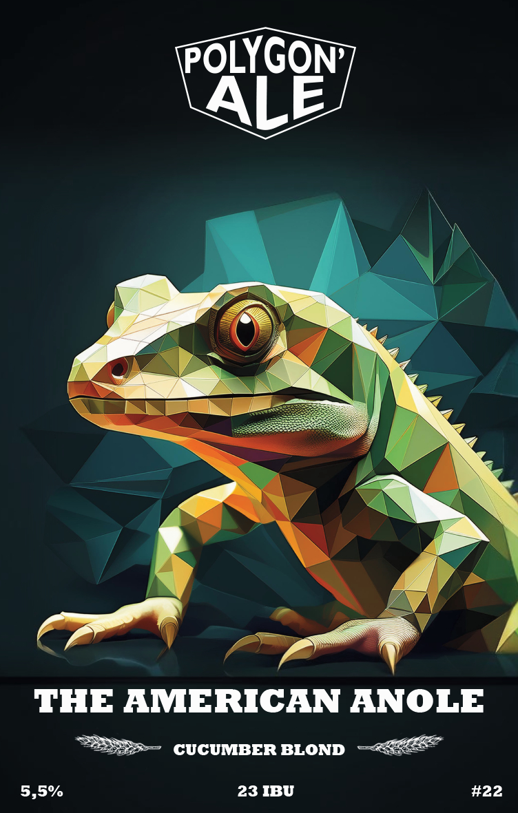The American Anole label